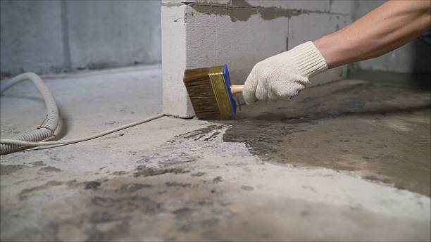 Crawl space vapor barrier installation in Greenwich, OH